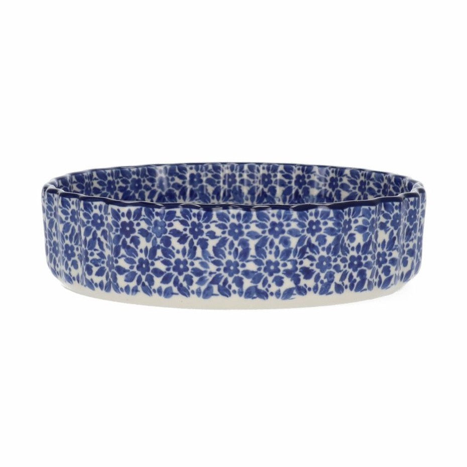 Bunzlau Pie Dish 480 ml Indigo