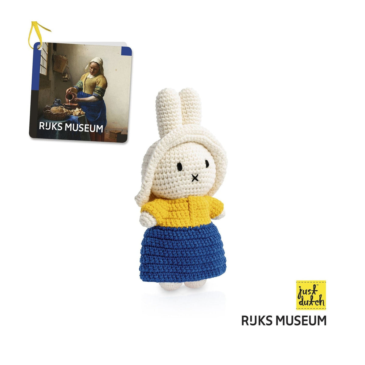 Just dutch miffy / nijntje handmade an her milkmaid outfit
