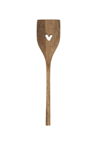 Zusss spatel hout hartje naturel
