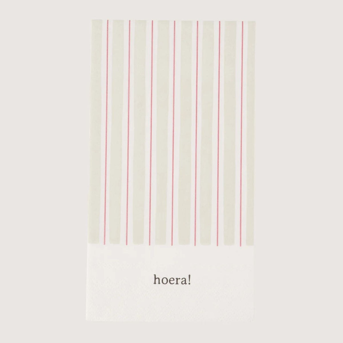 Zusss servetten rechthoek streep hoera