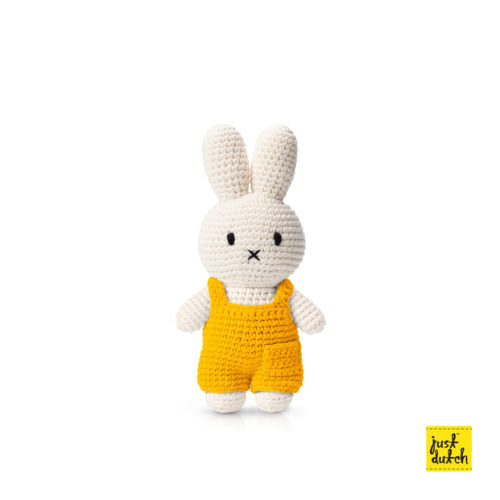 nijntje handmade and her yellow overall