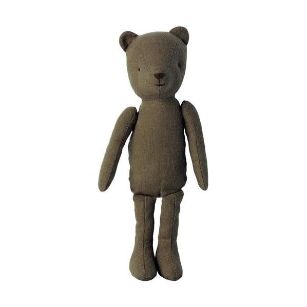 Teddy dad with rainwear