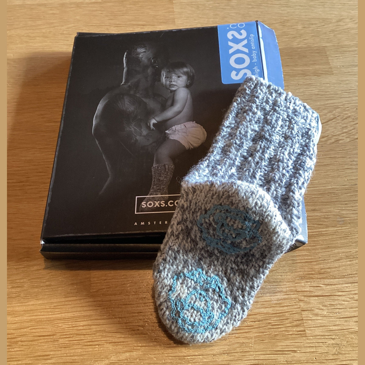sox3646 baby anti slip little blue 19-29