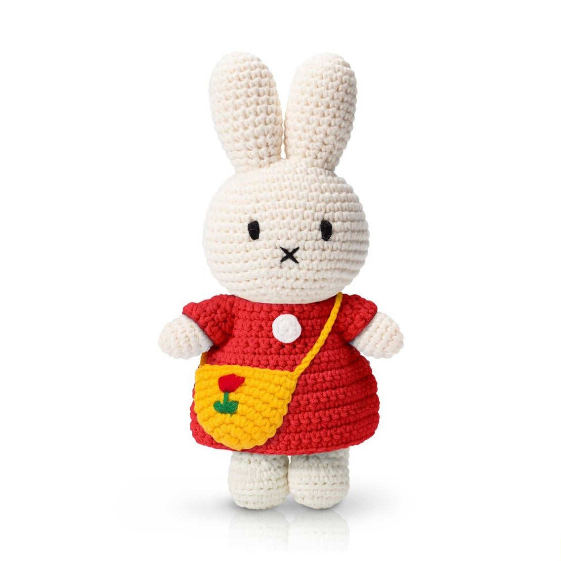 Just dutch miffy / nijntje handmade and her red dress + tulip bag