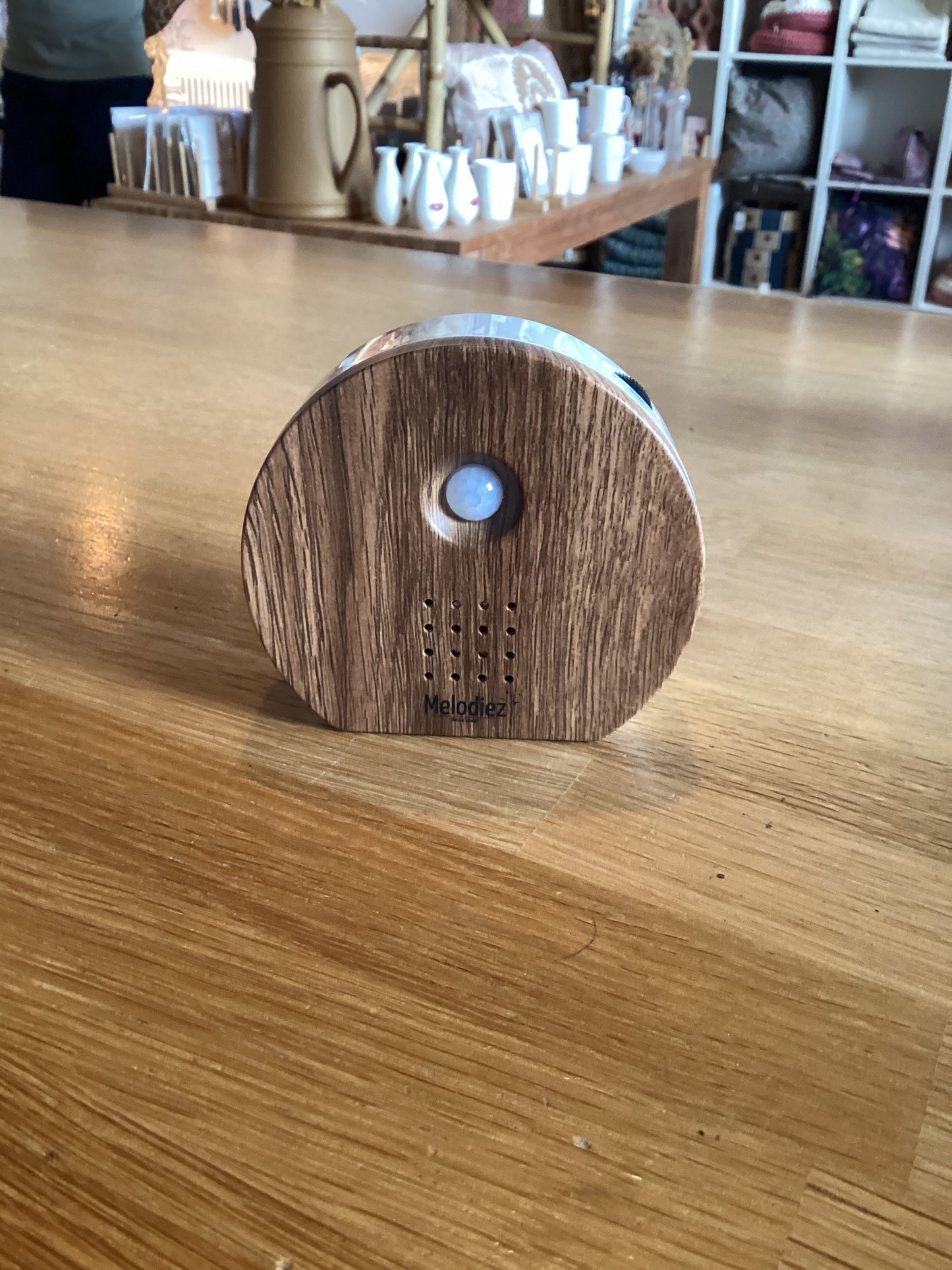 Melodiez nature box donker hout