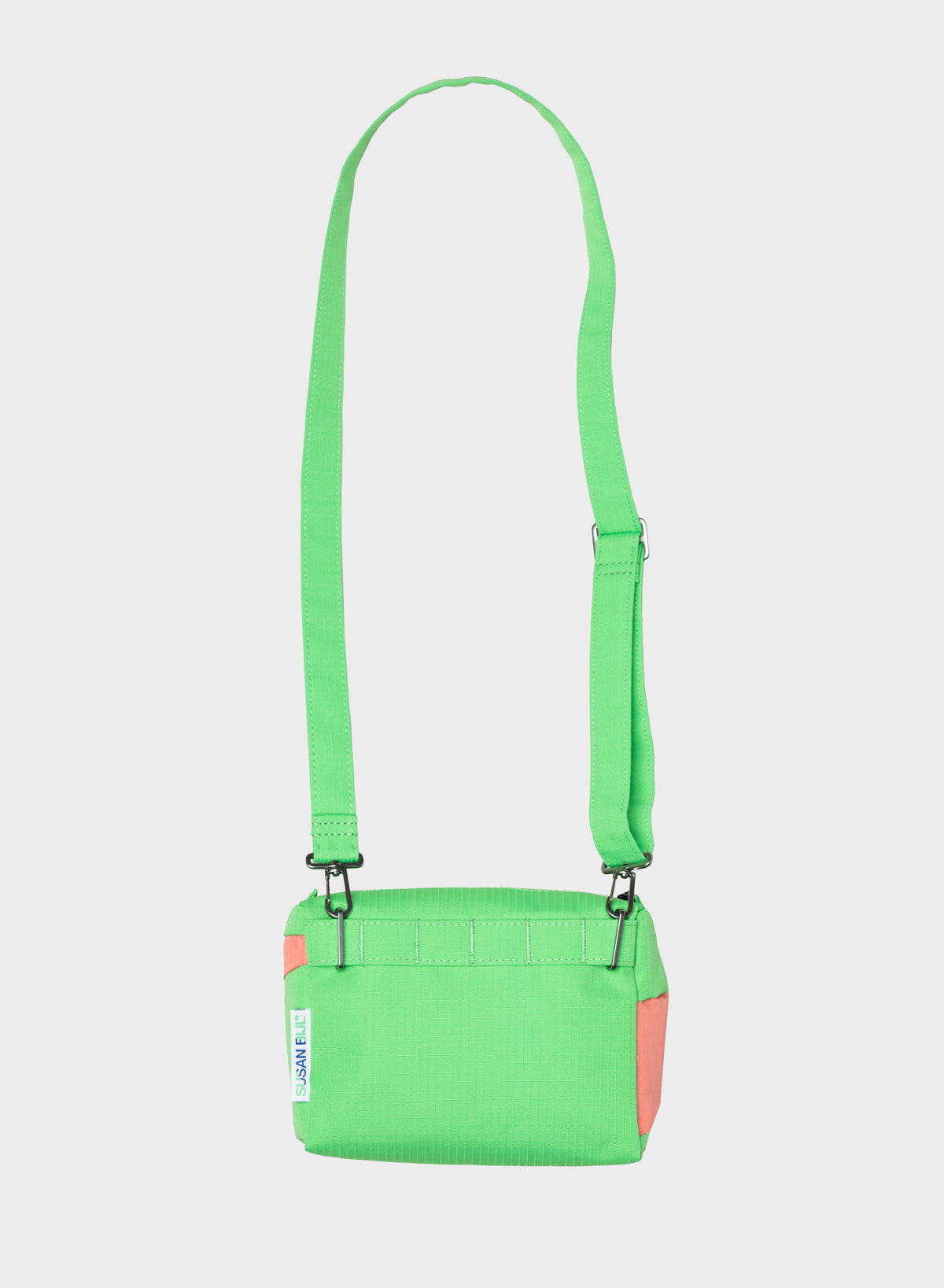 The new bum bag greenscreen & coral Small