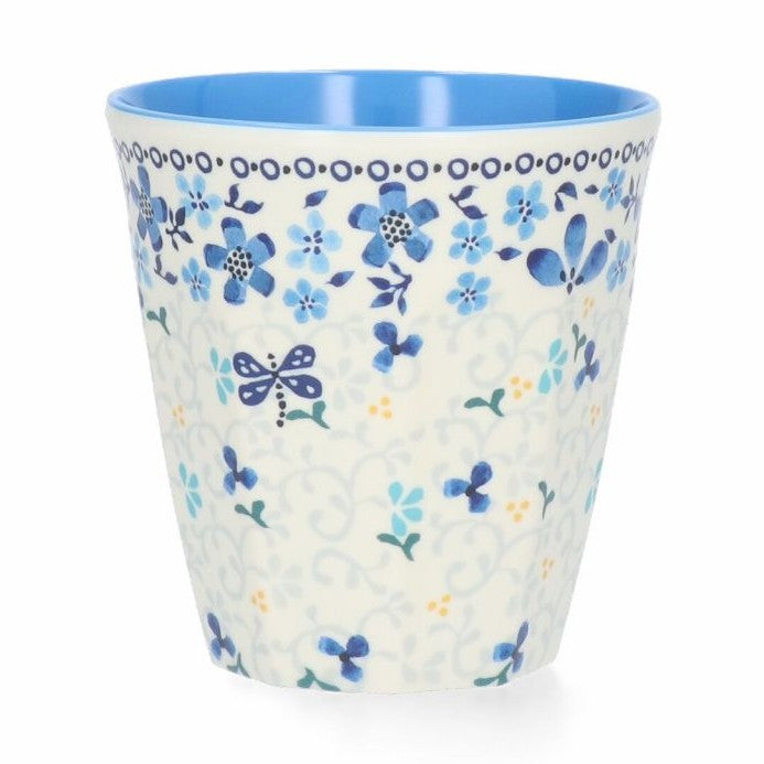 Bunzlau Melamine Cup Dragonfly Garden