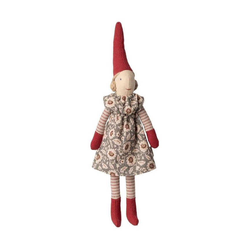 Maileg pixy size 1 girl winter mint dress