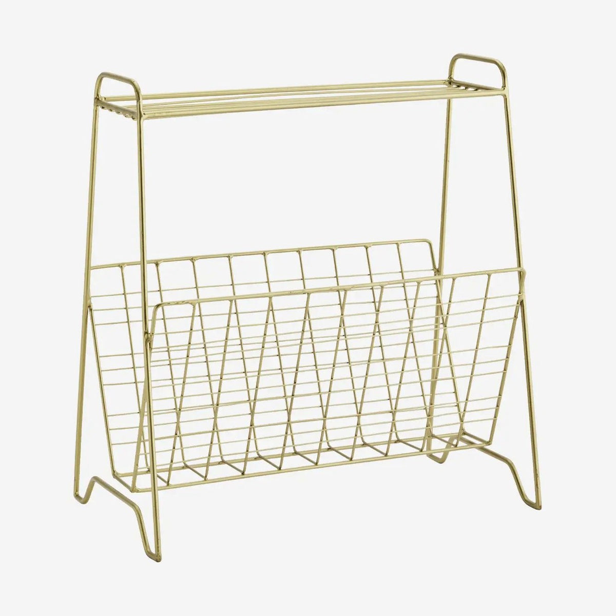 Madam Stoltz iron magazine rack