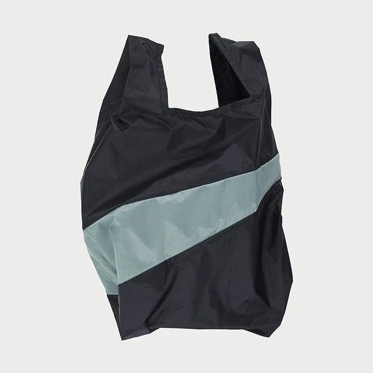 The new Shopping Bag Black & grey medium