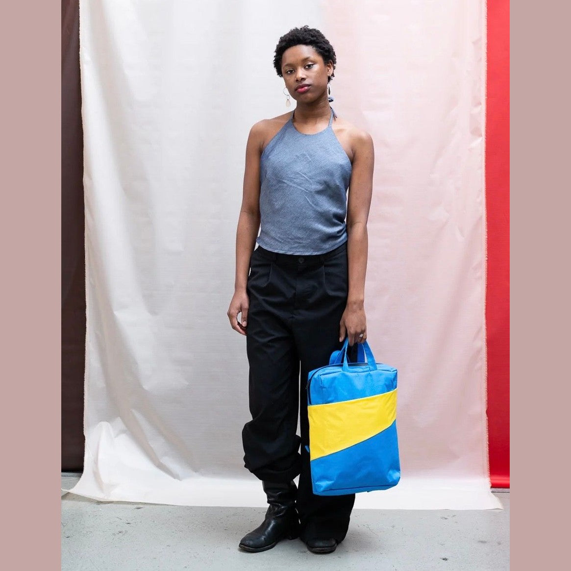 Susan Bijl the new backpack wave & tv yellow