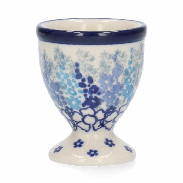 Bunzlau castle egg cup delphinium