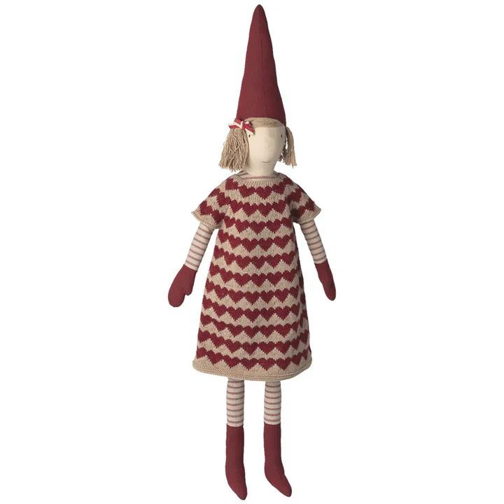 Maileg pixy size 5 girl knitted dress