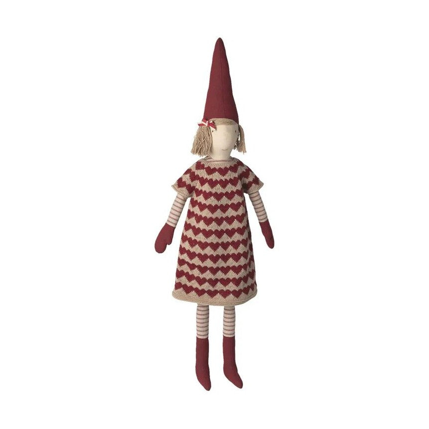 Maileg pixy size 5 girl knitted dress