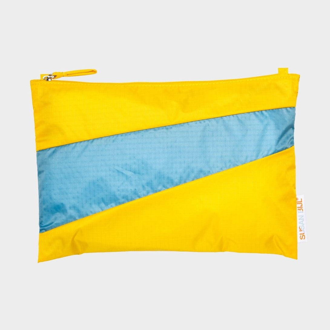 Susan Bijl the new pouch sunflower & ocean Medium