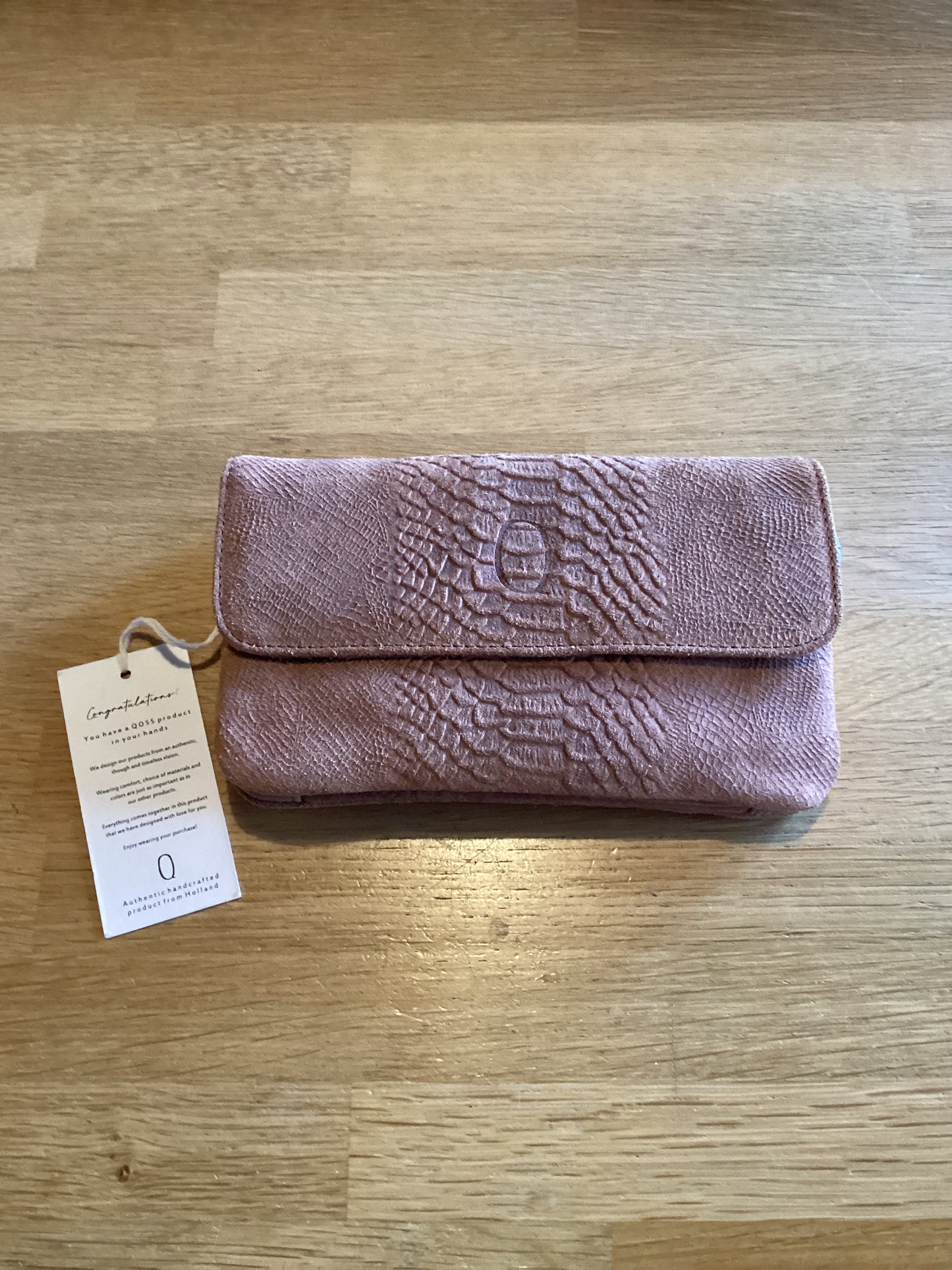 Yett Leren tas S suède cognac