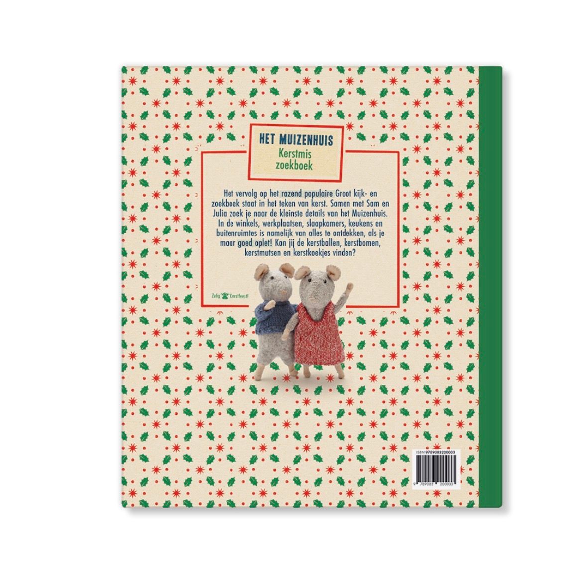 Het muizenhuis kerstmis zoekboek