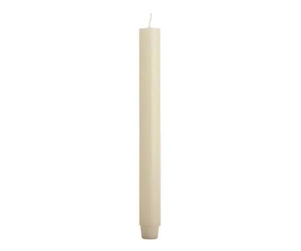 Rustik lys Dinerkaars cream 30cm