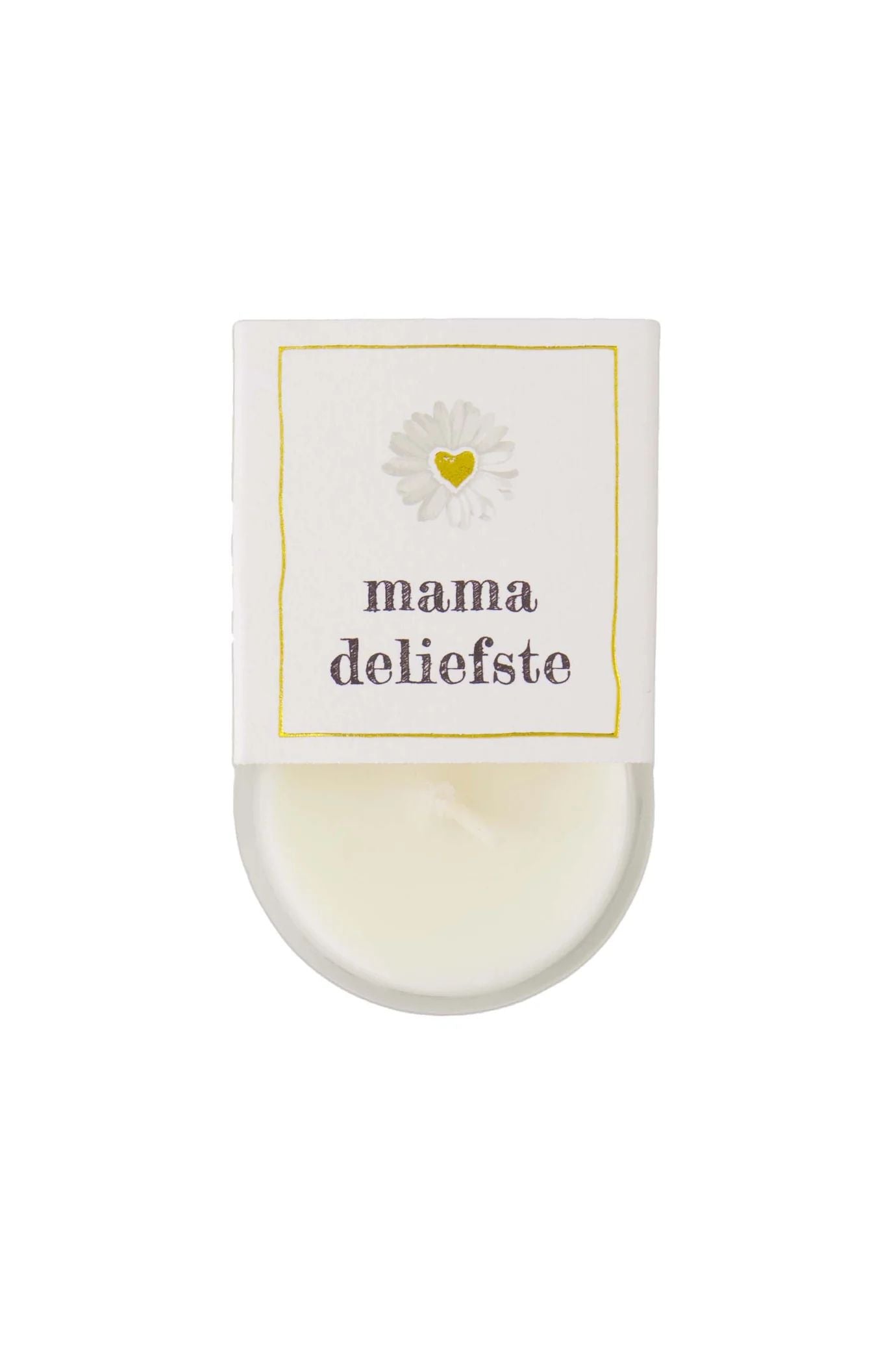 Geurkaarsje in wikkel mama de liefste