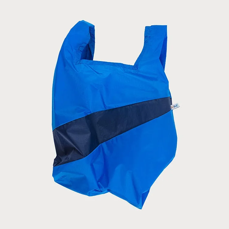 The new Shopping Bag Blue & navy medium
