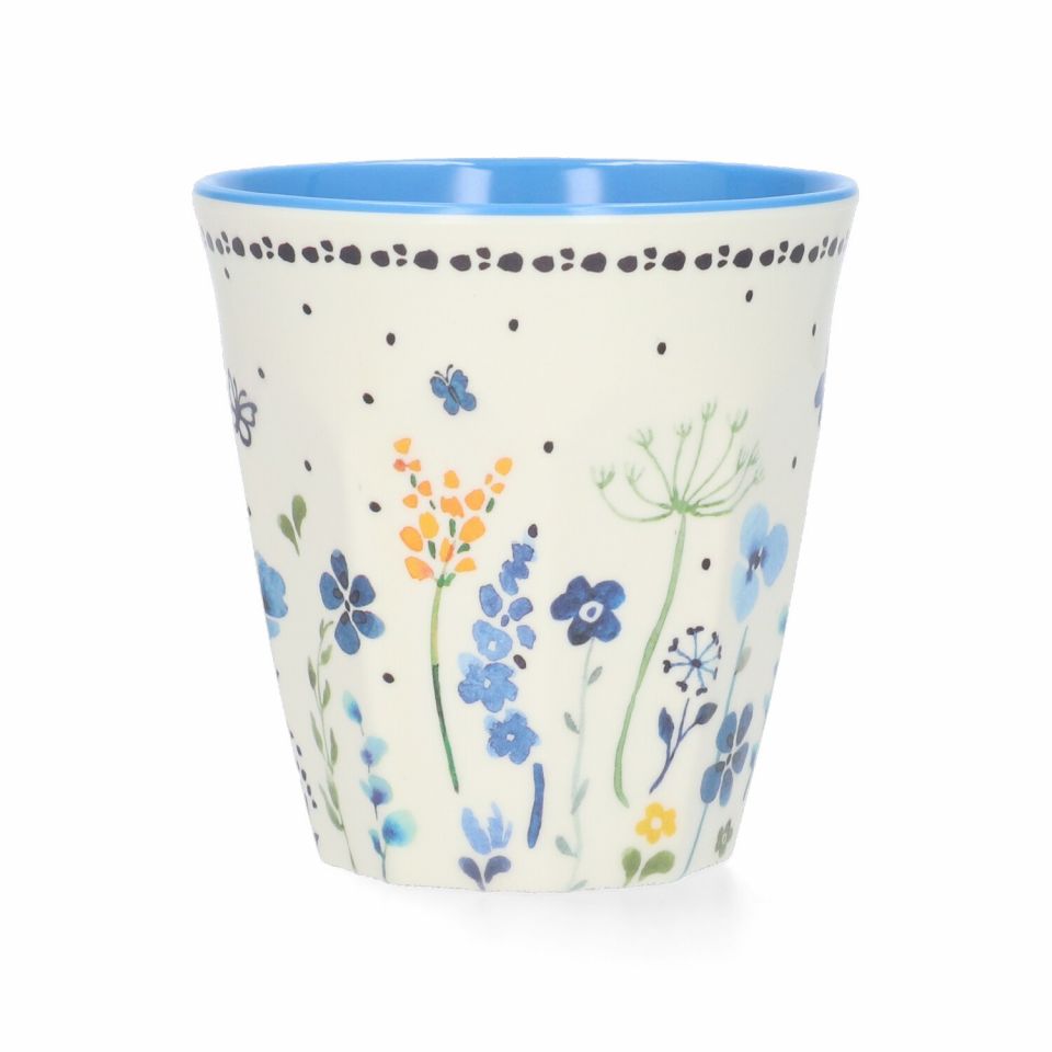 Bunzlau Melamine Cup Wild Flowers