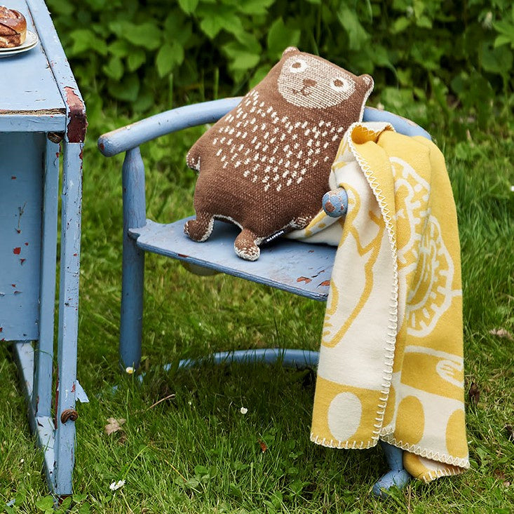 Klippan Cuddly puppet little bear brown