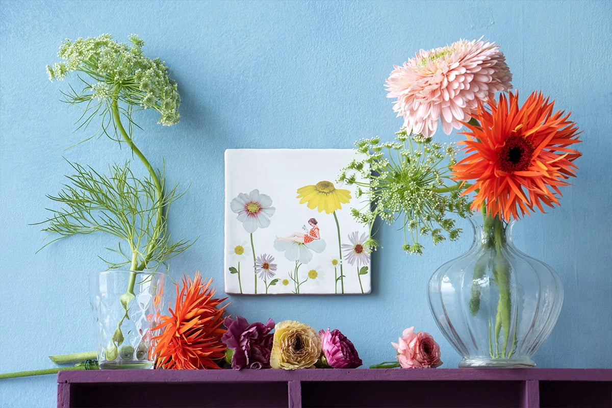 Surrounded by Flowers S