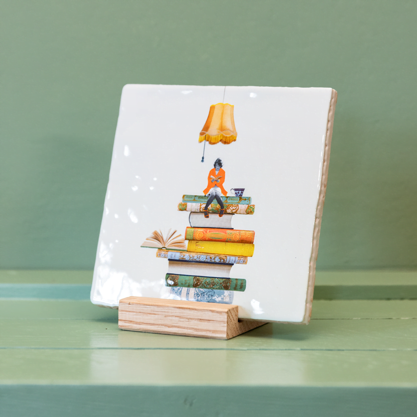 Storytiles holder Wood
