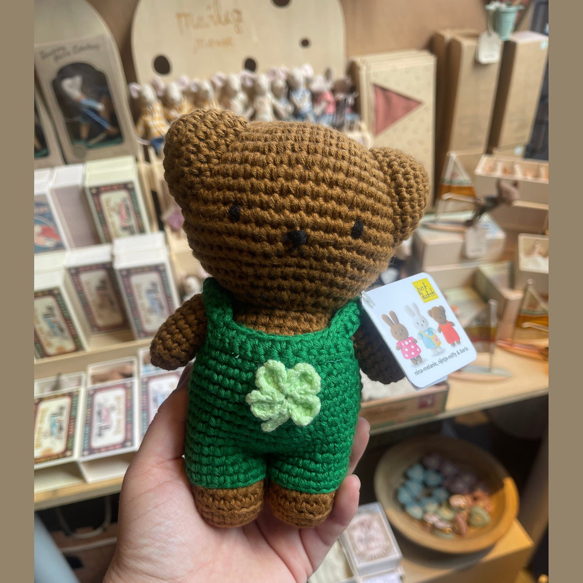 Just dutch boris handmade and his green clover overall