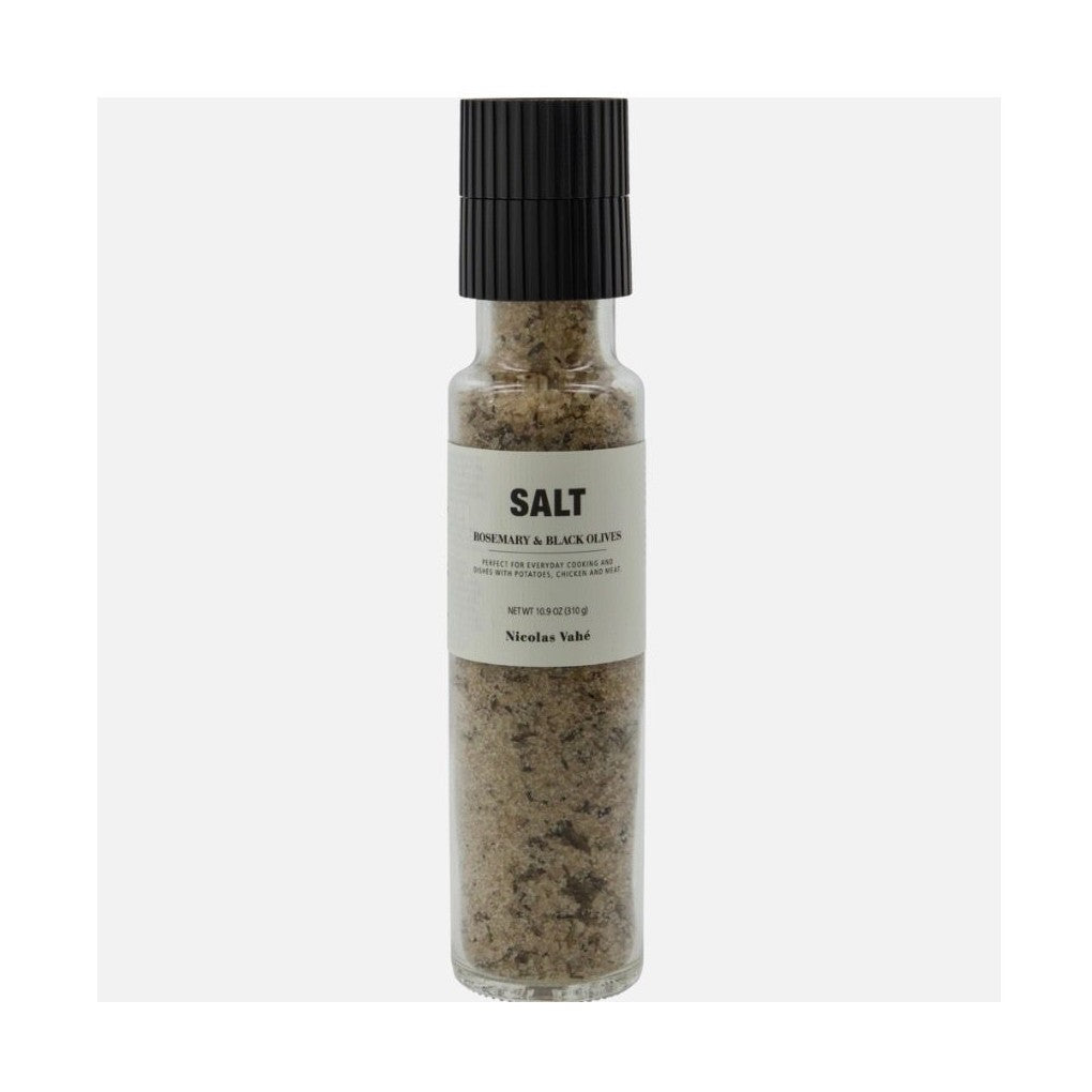 Nicolas Vahé salt rosemary & black olives 310 gram