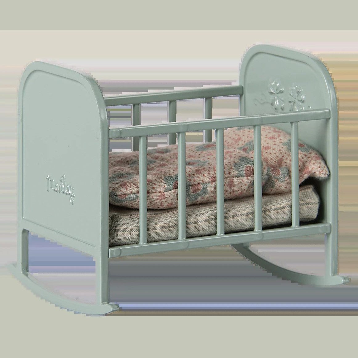 Maileg cradle mouse Or micro bunny blue mint