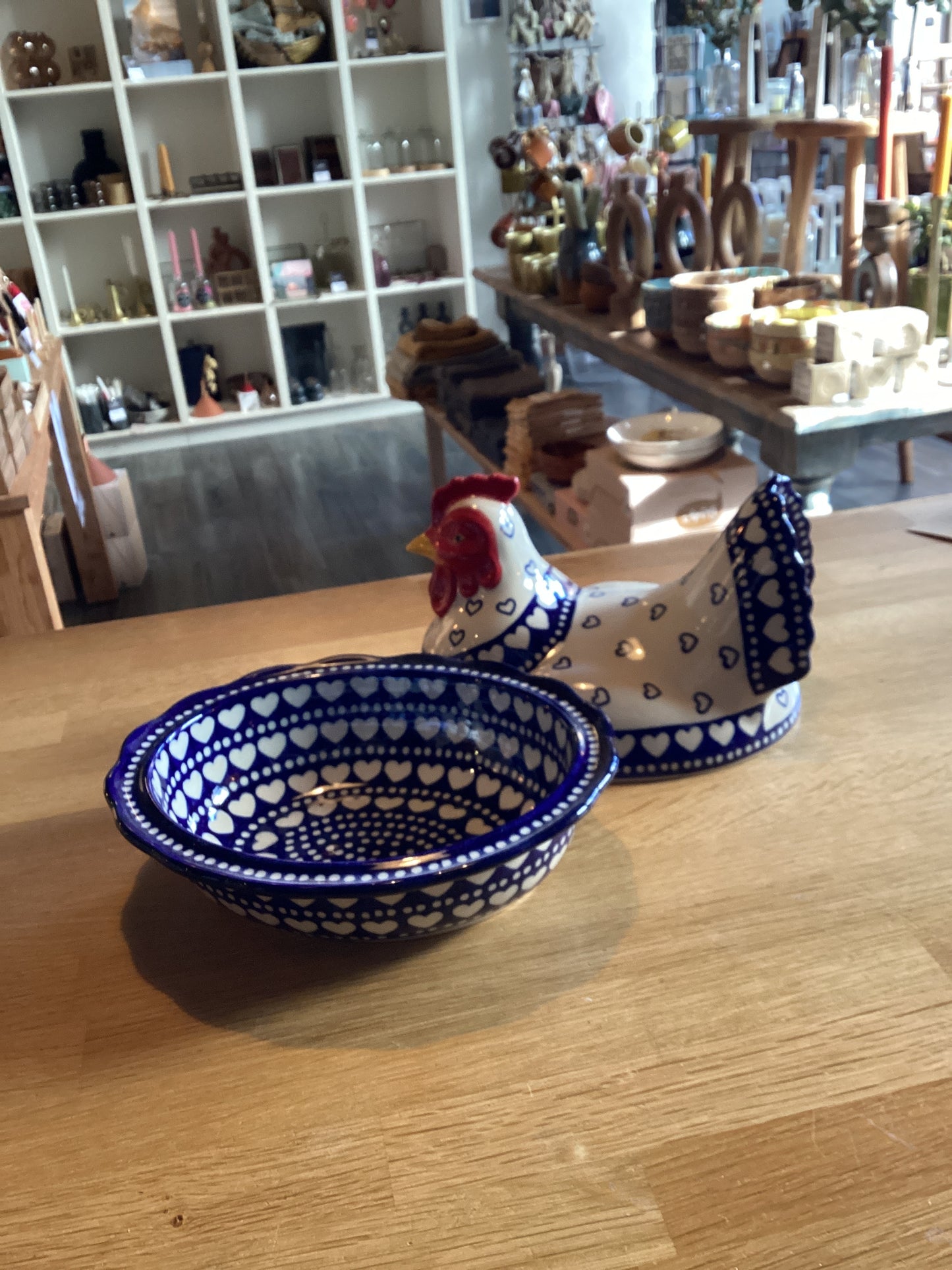 Chicken Large blue valentine