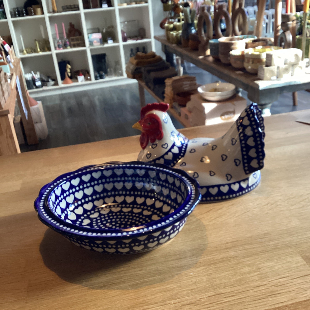 Chicken Large blue valentine