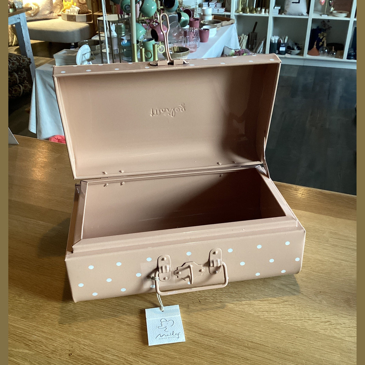 Maileg Storage suitcase roze