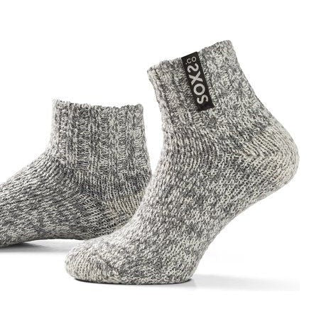 Sox3136 originals laag grijze wol jet black 37-41