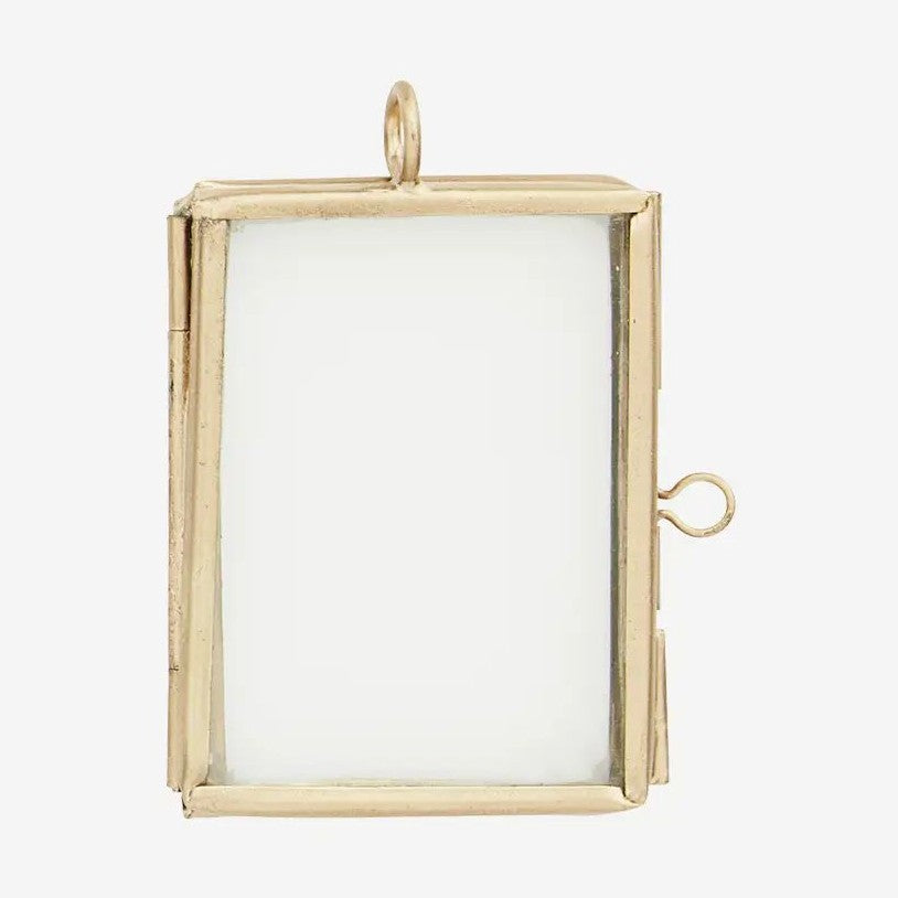 Madam Stoltz hanging photo frame Gold