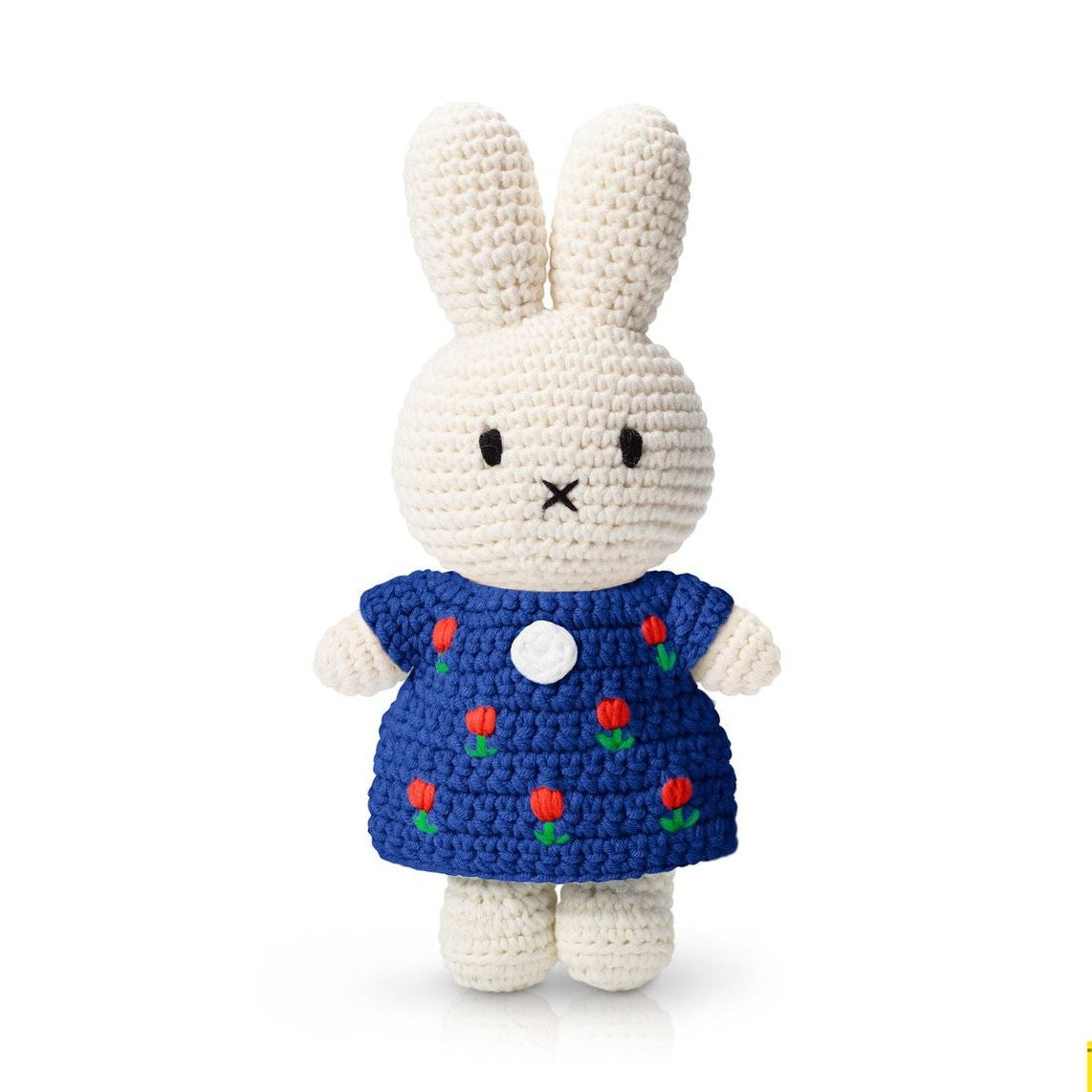 Just dutch Miffy/ Nijntje handmade and her blue tulip dress