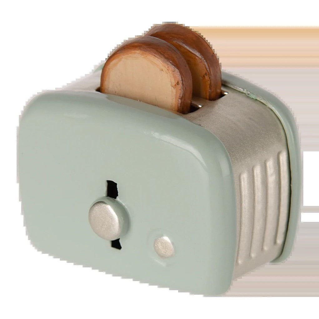 Maileg toaster mouse mint