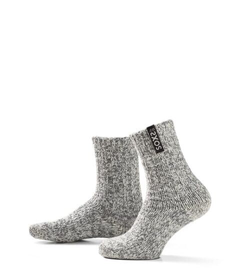sox3215 soxs original medium grijze wol jet black 37-41