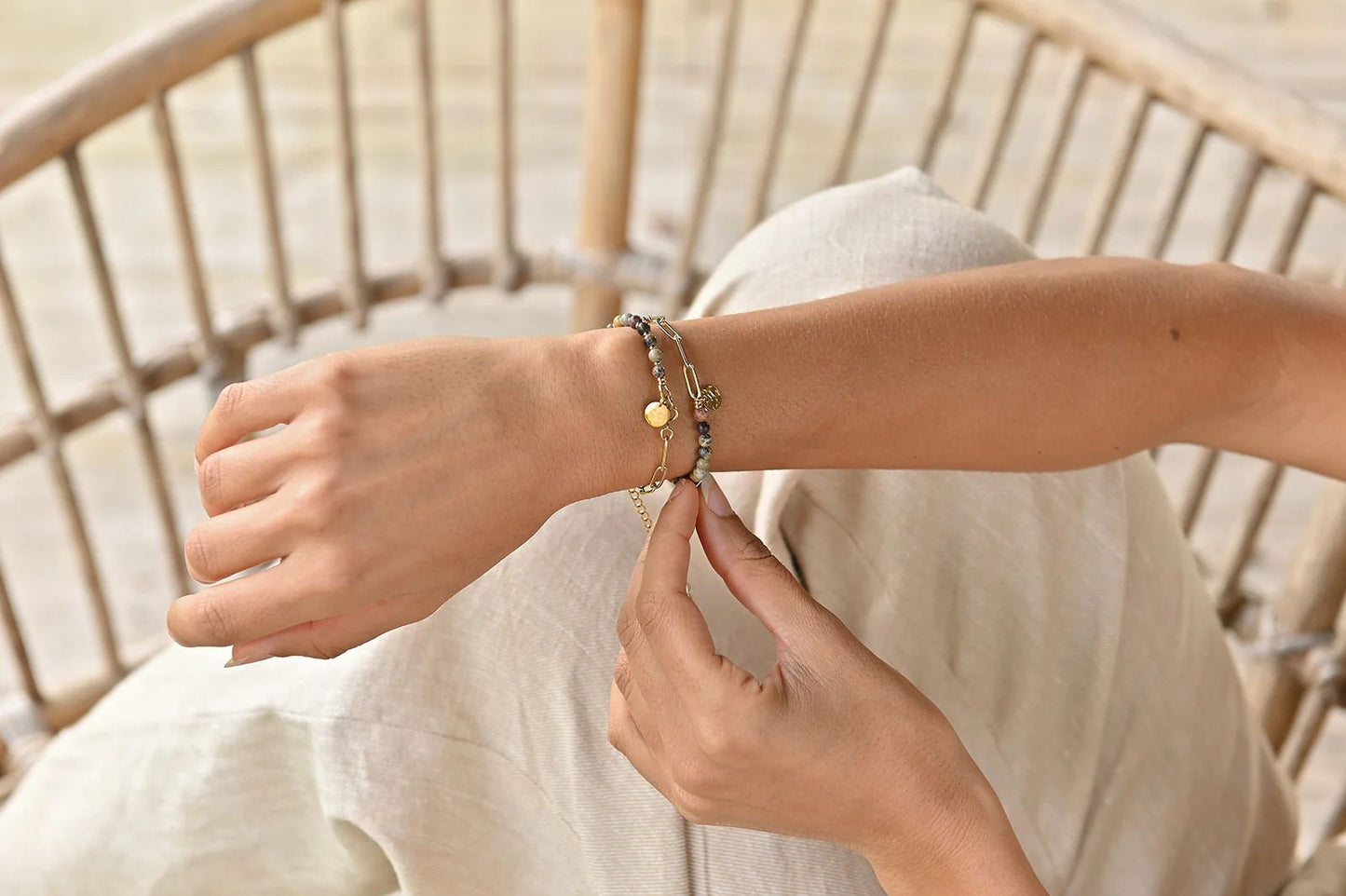 Solid Gold bracelet Vala