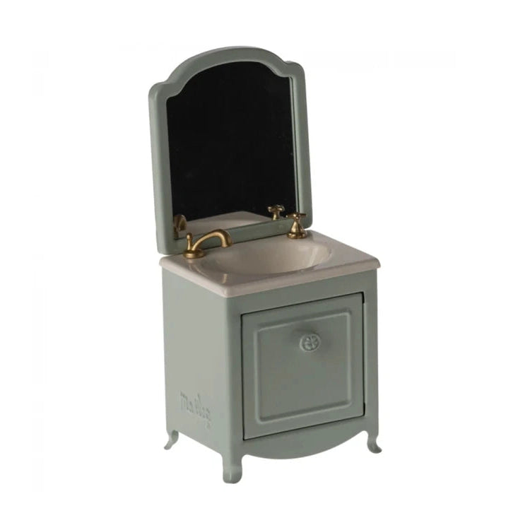 Maileg sink dresser mint mouse