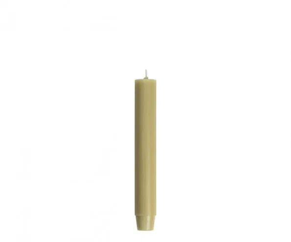 rustik lys Dinerkaars Beige Olijf 18cm