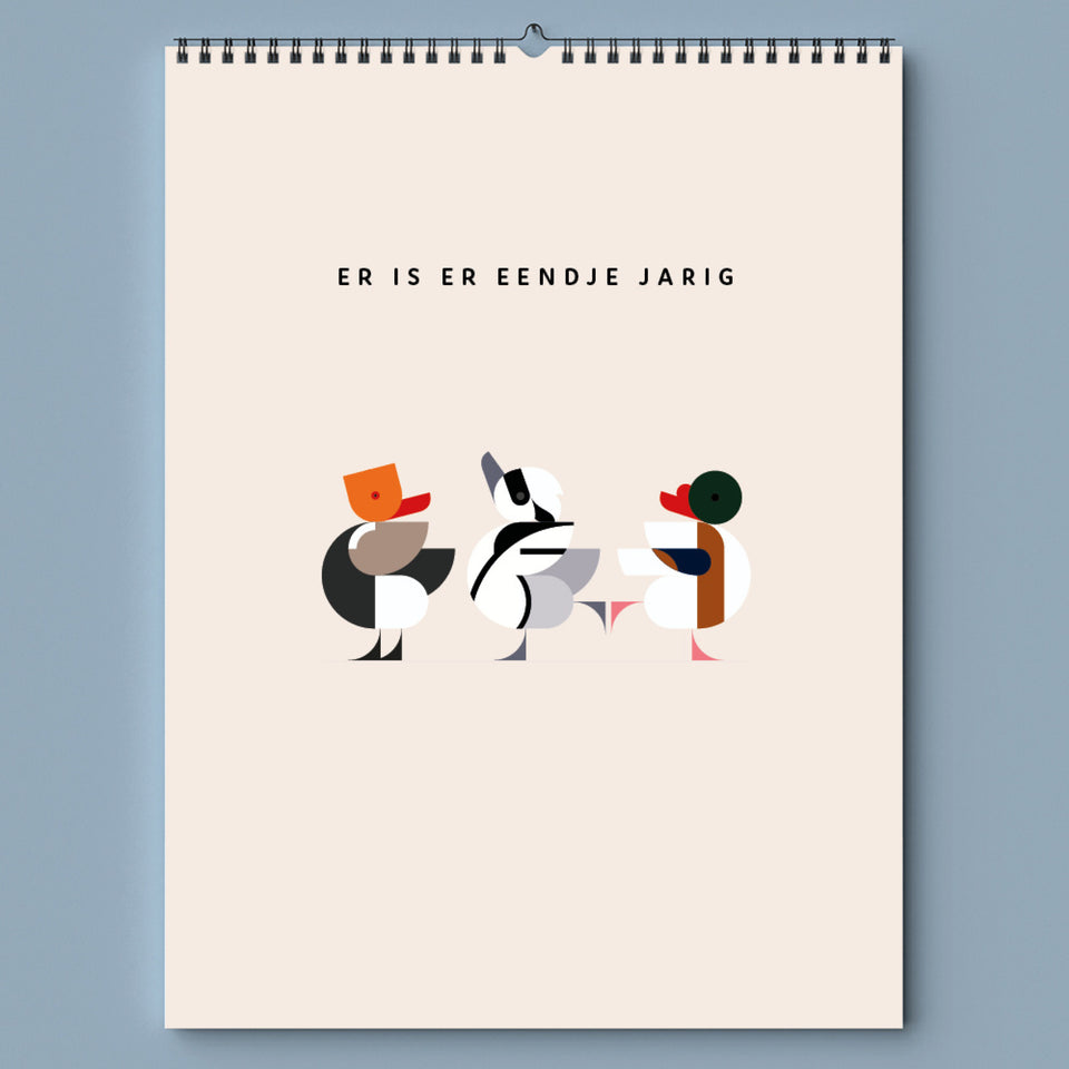 Eendje verjaardagkalender