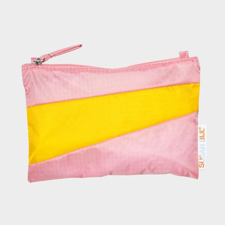 Susan Bijl the new pouch pink panther & sunflower Small