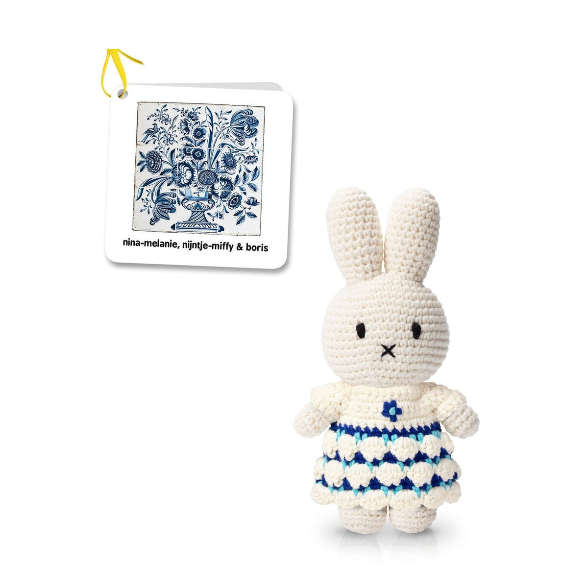Just dutch miffy / nijntje handmade and her new delft blue dress