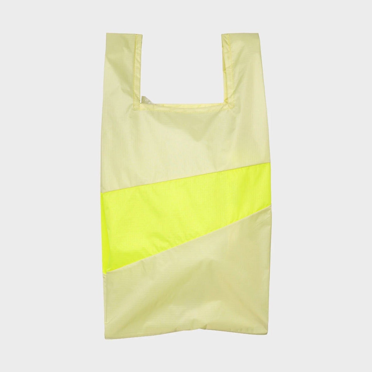 Susan Bijl the new shopping bag Joy & Fluo Yellow LARGE