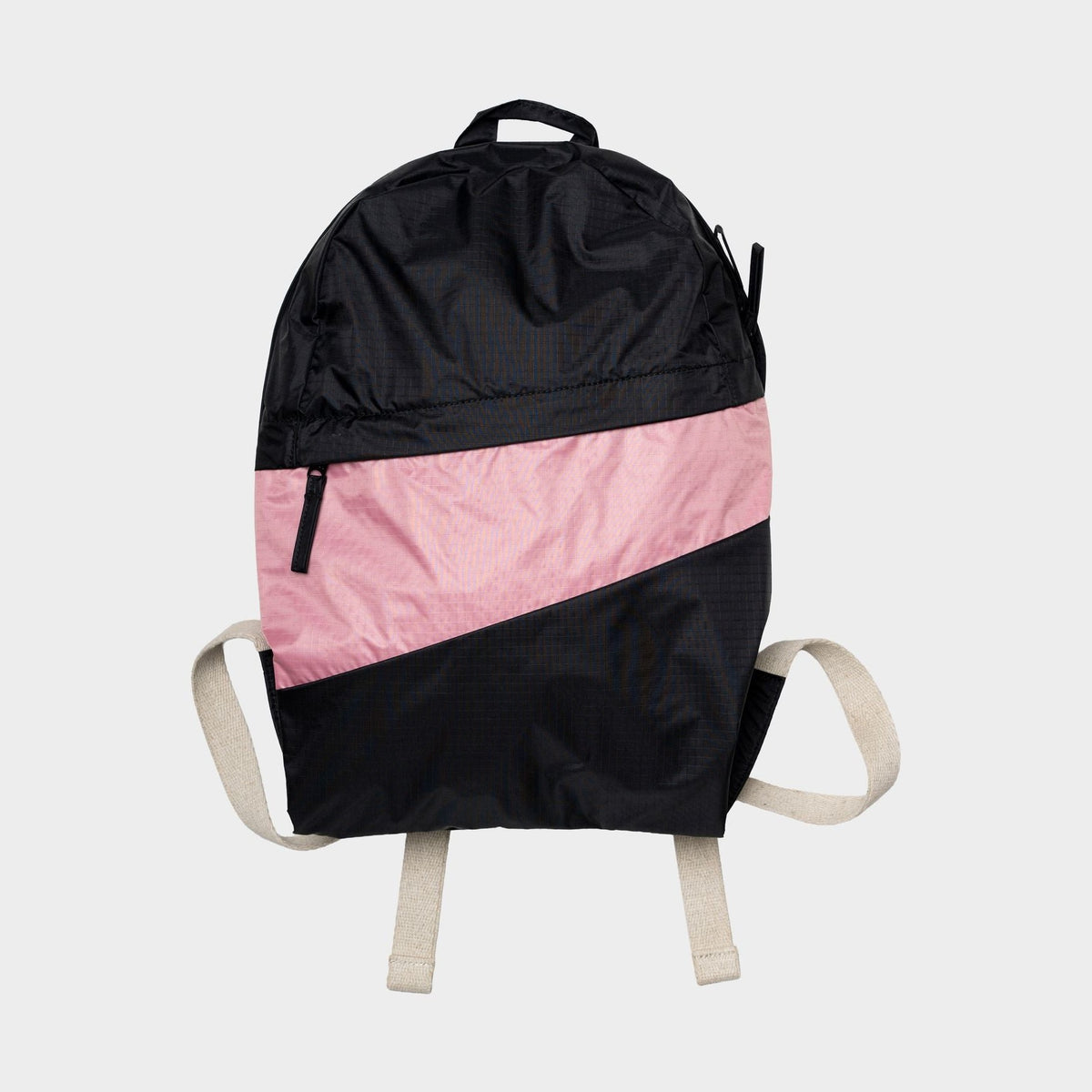 Susan bijl the new foldable backpack black & pink panther medium