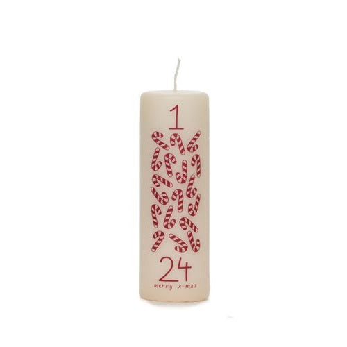 adventkaars pilaar candy cane