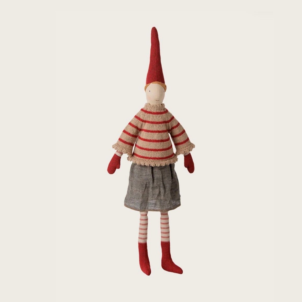 Maileg Pixy size 3 girl striped knitted sweater