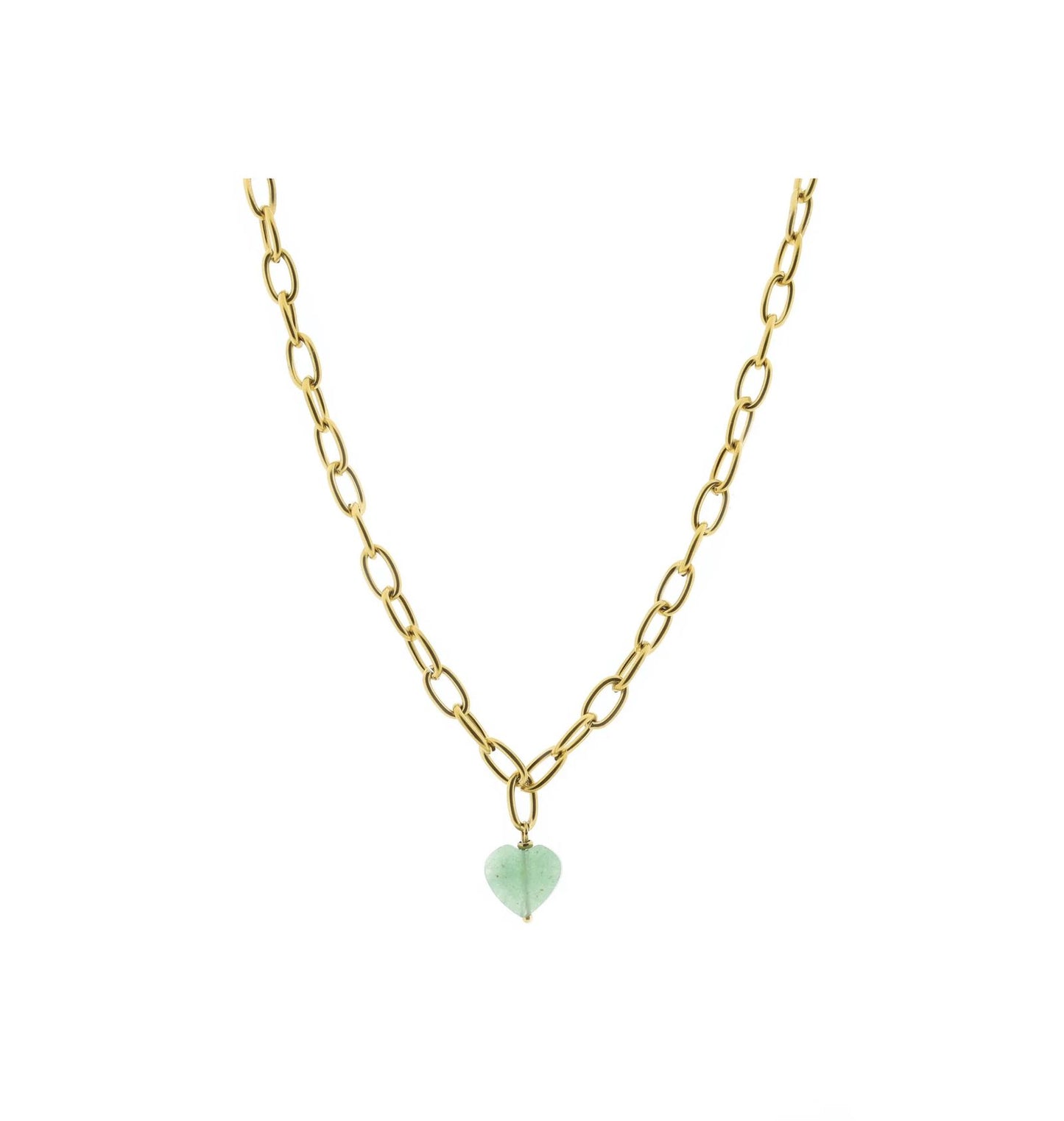 Solid gold necklace beloved